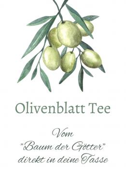 Olivenblatt Tee - FOLIUM OLEAE cs.
